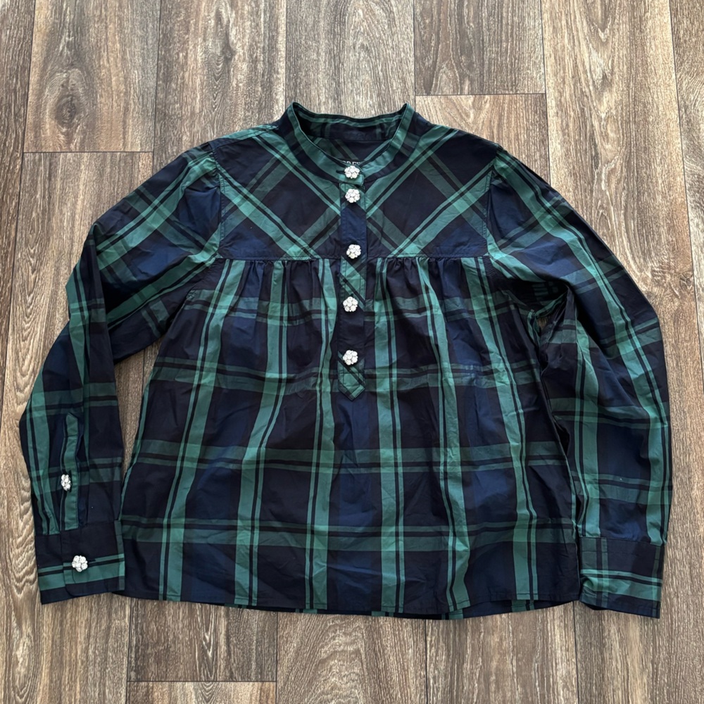 J. Crew Women’s Plaid Shirt